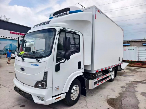 （4.2米）庆铃五十铃EVM100纯电动冷藏车