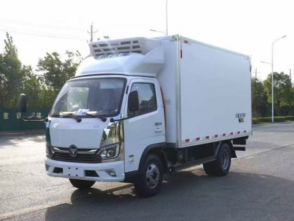 （3.8米）福田奥铃智蓝M卡纯电动冷藏车