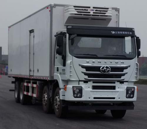 (9.6米）红岩前四后八冷藏车